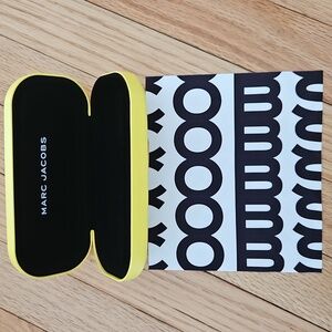 Marc Jacobs Vibrant Yellow Eyewear Case